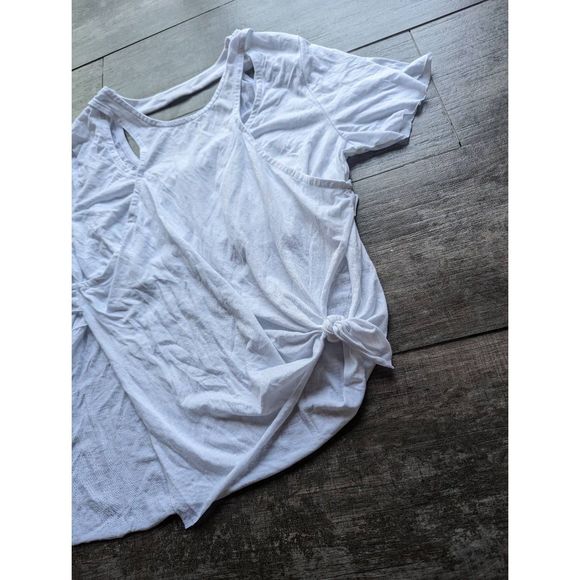 ALO YOGA Glide Short Sleeve T Shirt Cutout - Picture 4 of 7